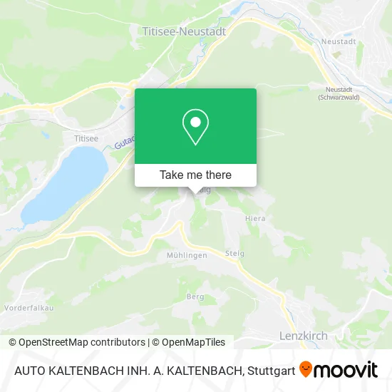 Карта AUTO KALTENBACH INH. A. KALTENBACH
