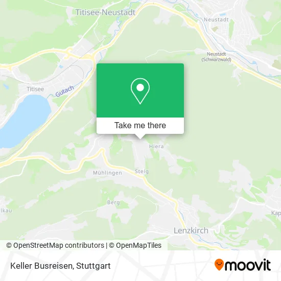 Карта Keller Busreisen