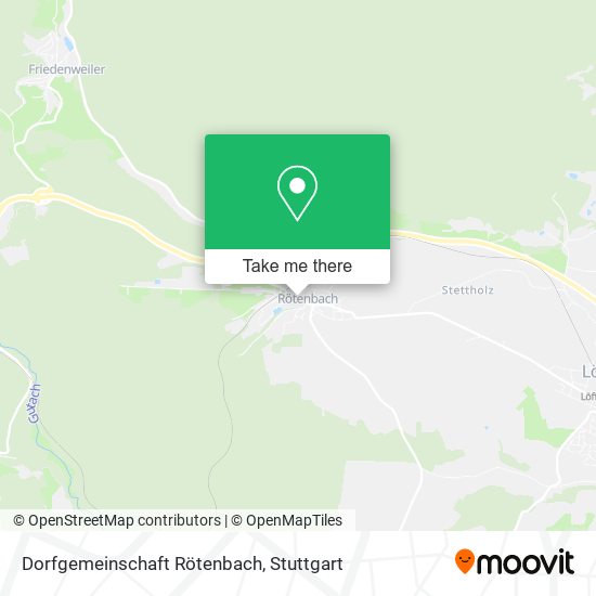 Карта Dorfgemeinschaft Rötenbach