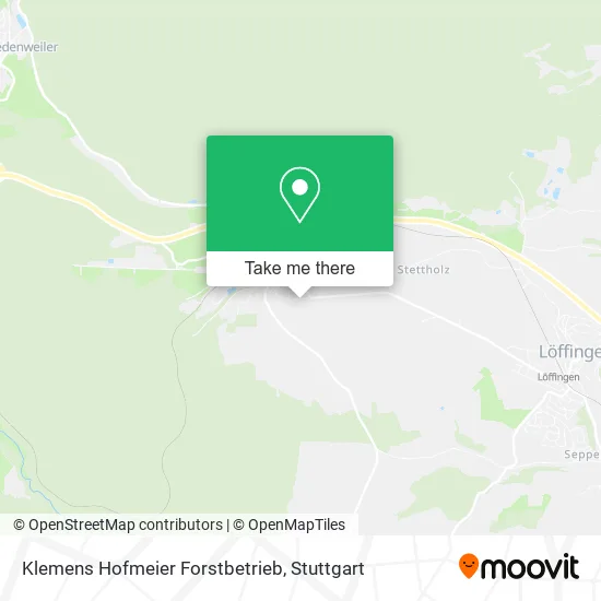 Карта Klemens Hofmeier Forstbetrieb
