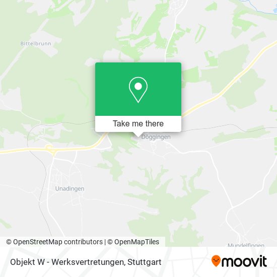 Objekt W - Werksvertretungen map