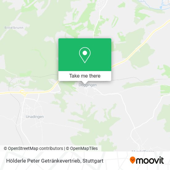 Hölderle Peter Getränkevertrieb map