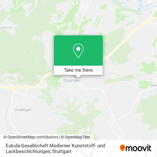 Карта Eukula Gesellschaft Moderner Kunststoff- und Lackbeschichtungen