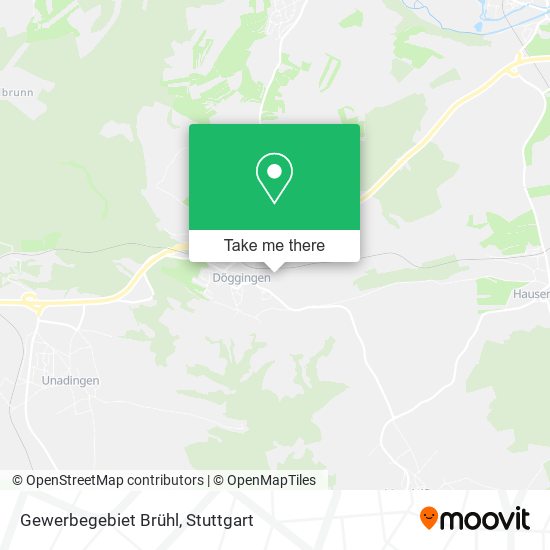 Gewerbegebiet Brühl map