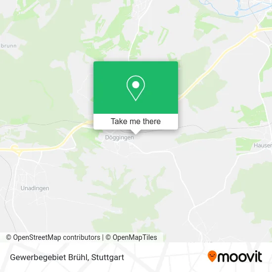 Карта Gewerbegebiet Brühl