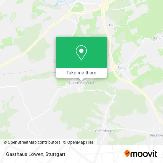 Карта Gasthaus Löwen