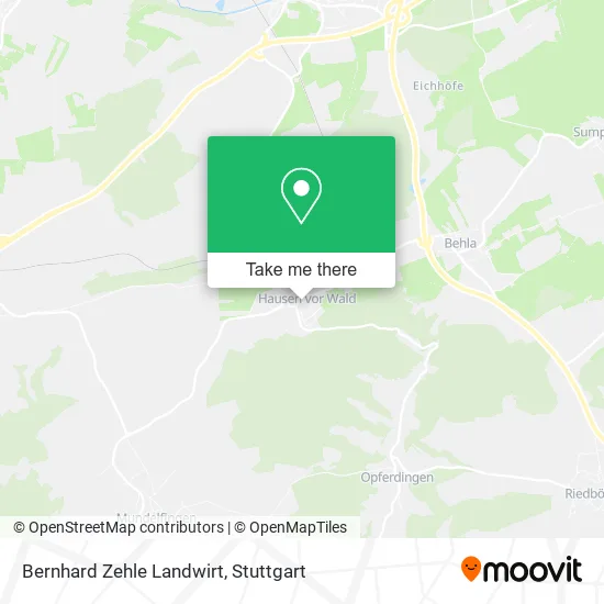 Карта Bernhard Zehle Landwirt