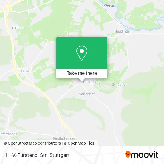 H.-V.-Fürstenb. Str. map