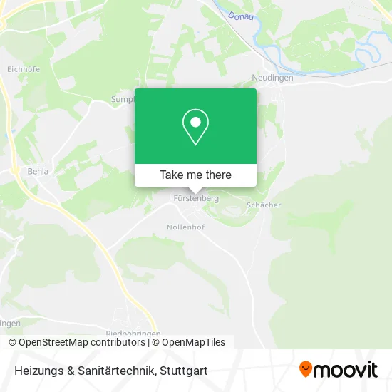 Карта Heizungs & Sanitärtechnik