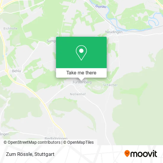 Zum Rössle map