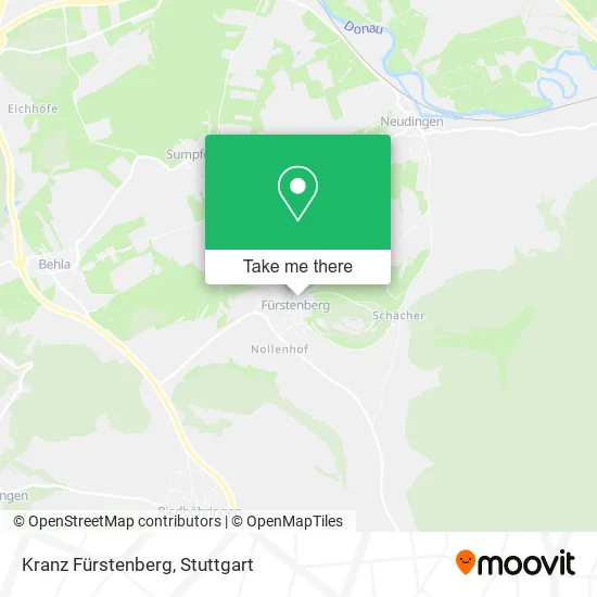 Карта Kranz Fürstenberg