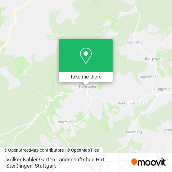 Volker Kähler Garten Landschaftsbau Hirt Steißlingen map