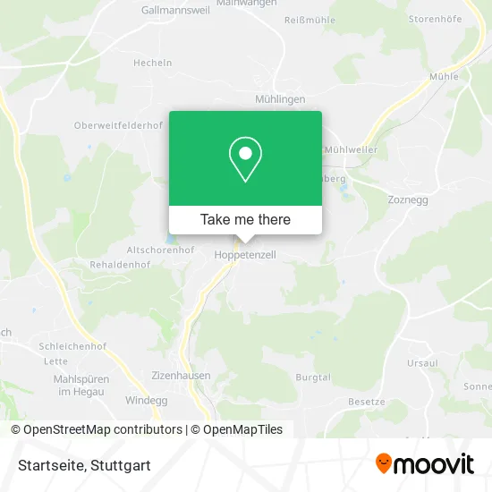 Карта Startseite