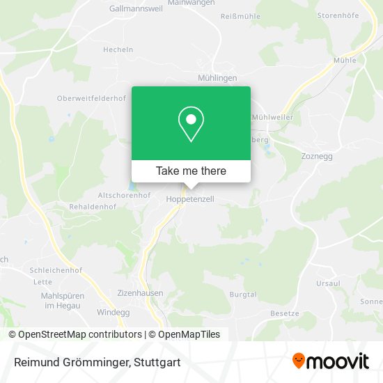 Reimund Grömminger map