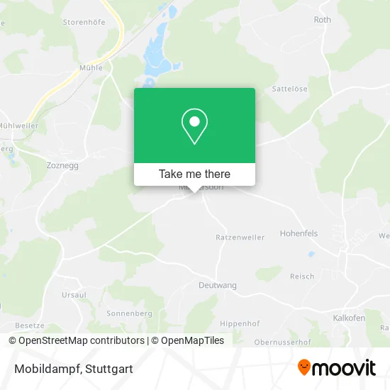 Карта Mobildampf