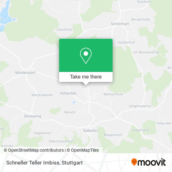 Карта Schneller Teller Imbiss