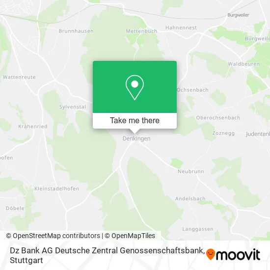 Карта Dz Bank AG Deutsche Zentral Genossenschaftsbank