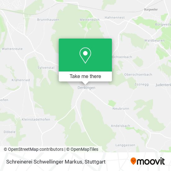 Schreinerei Schwellinger Markus map