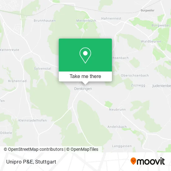 Unipro P&E map