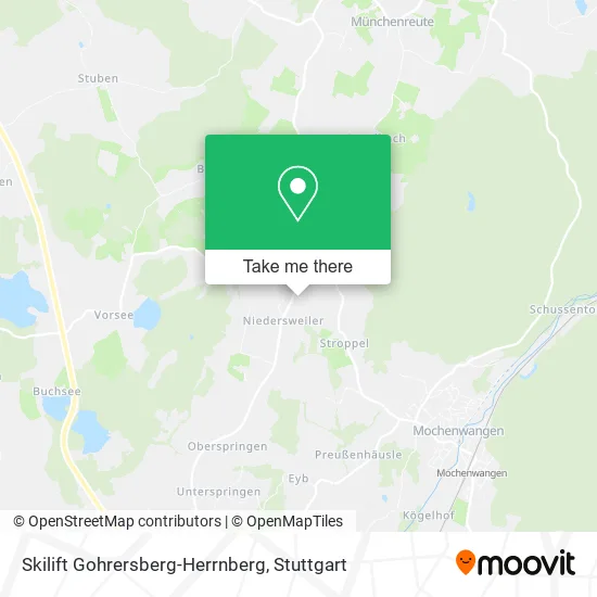 Карта Skilift Gohrersberg-Herrnberg