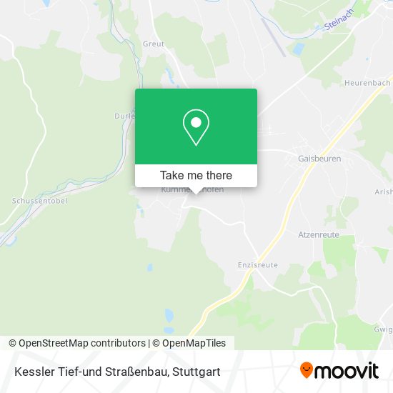 Kessler Tief-und Straßenbau map
