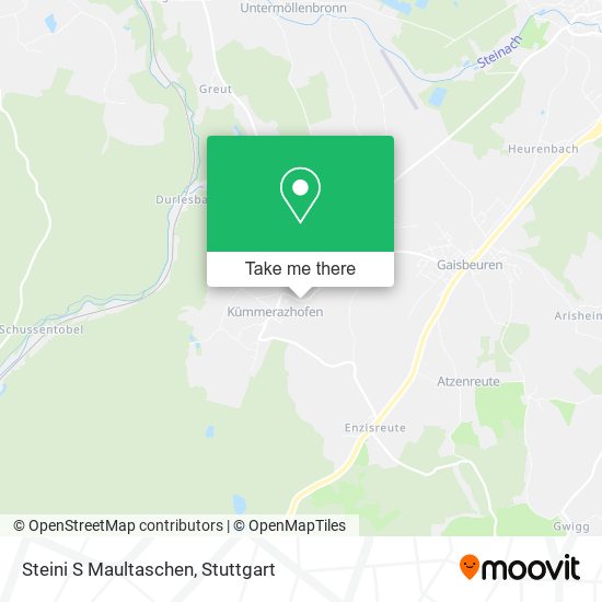 Steini S Maultaschen map