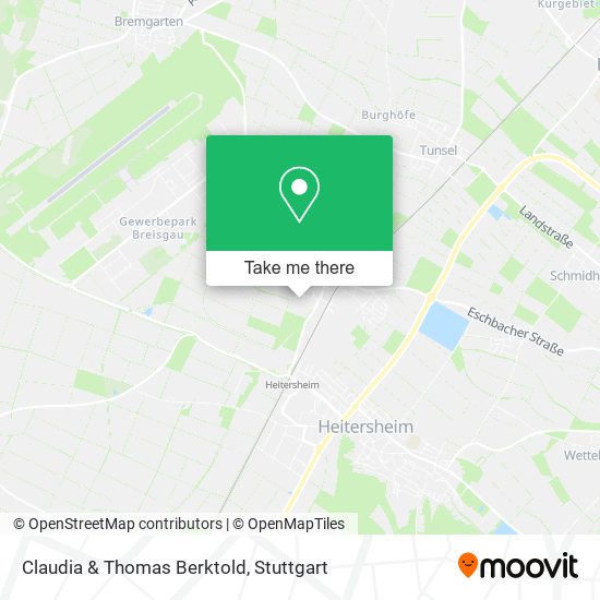 Карта Claudia & Thomas Berktold