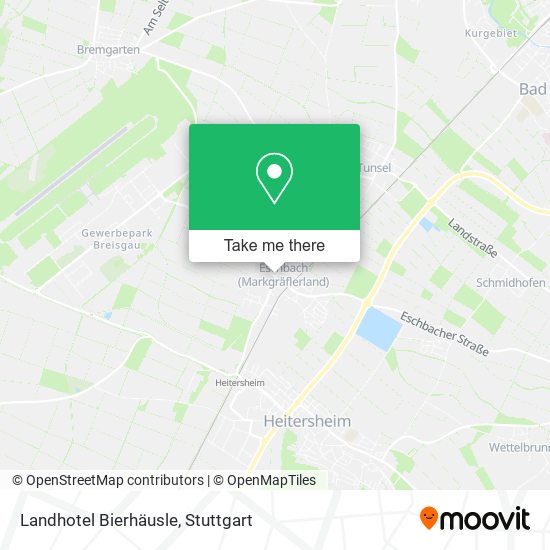 Landhotel Bierhäusle map