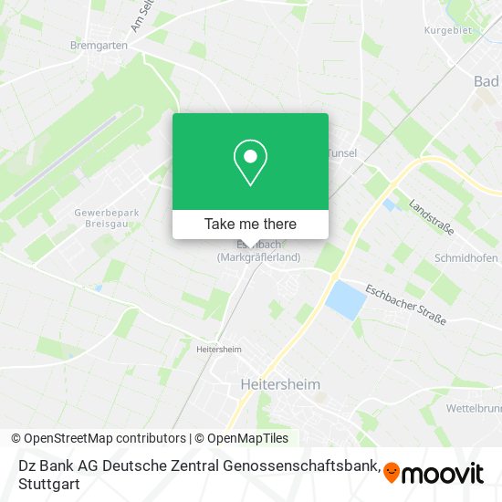 Dz Bank AG Deutsche Zentral Genossenschaftsbank map