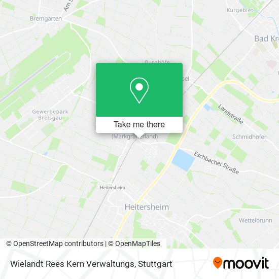 Карта Wielandt Rees Kern Verwaltungs