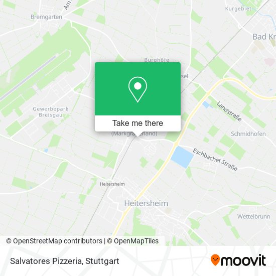 Salvatores Pizzeria map