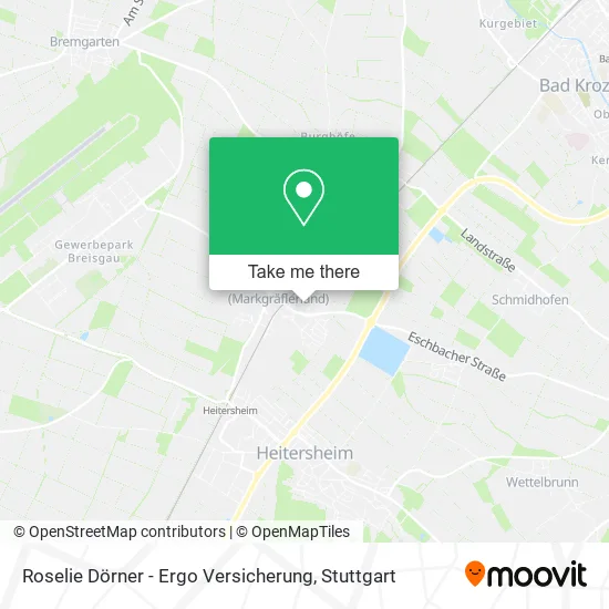 Карта Roselie Dörner - Ergo Versicherung