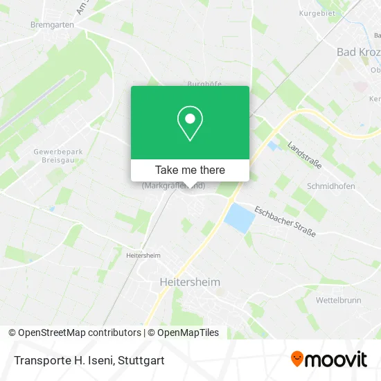 Карта Transporte H. Iseni