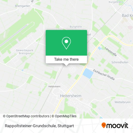 Карта Rappoltsteiner-Grundschule