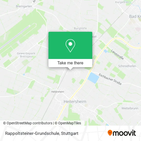 Карта Rappoltsteiner-Grundschule