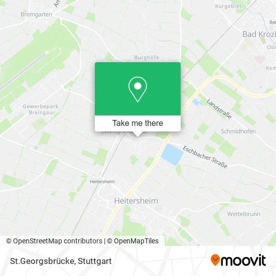 Карта St.Georgsbrücke