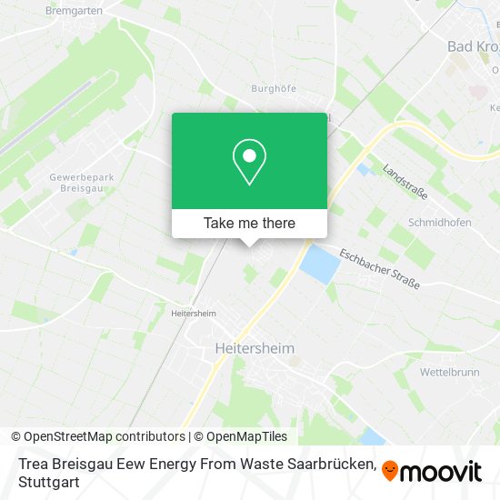 Trea Breisgau Eew Energy From Waste Saarbrücken map