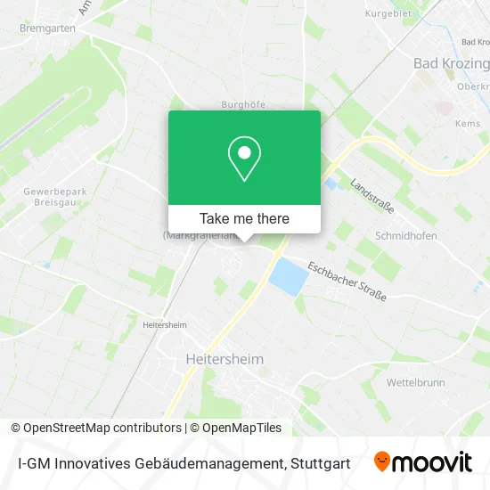 Карта I-GM Innovatives Gebäudemanagement