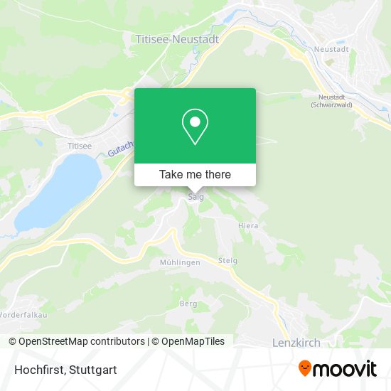 Карта Hochfirst