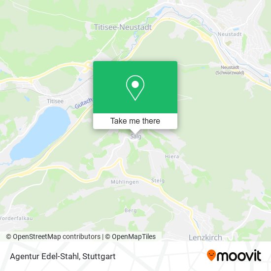 Карта Agentur Edel-Stahl