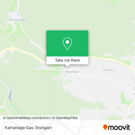 Карта Kartanlage Gas