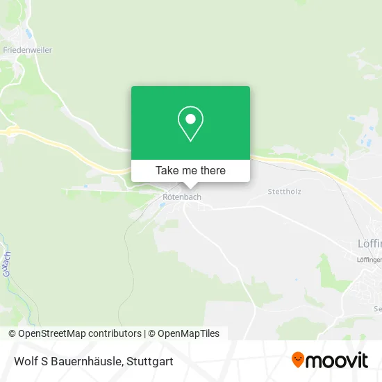 Карта Wolf S Bauernhäusle
