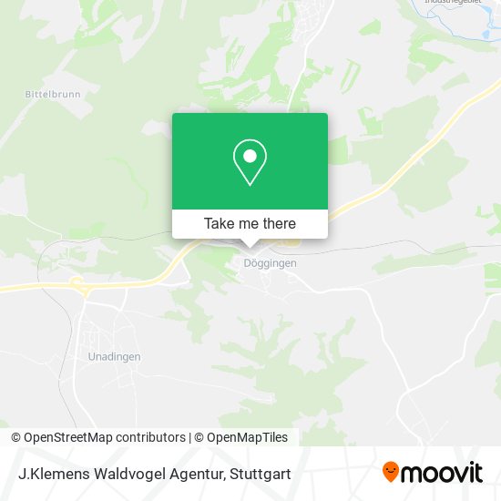 J.Klemens Waldvogel Agentur map