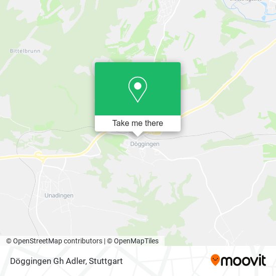 Döggingen Gh Adler map