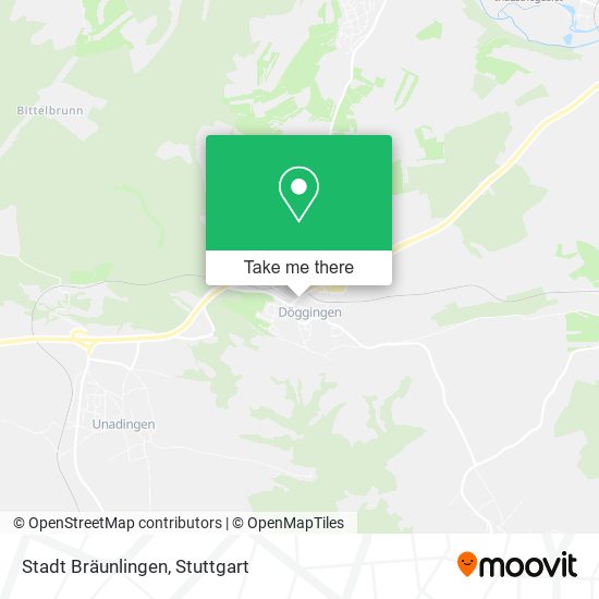Stadt Bräunlingen map