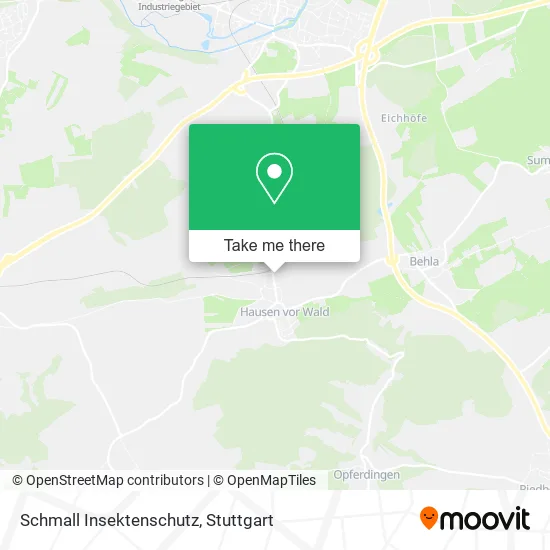 Карта Schmall Insektenschutz