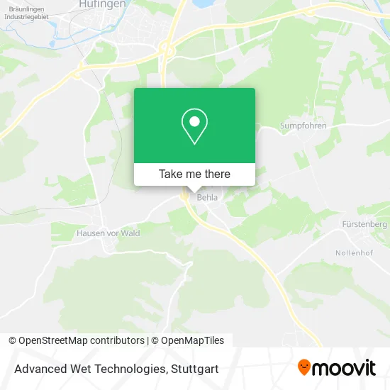 Карта Advanced Wet Technologies