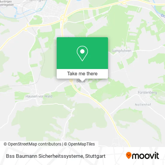 Карта Bss Baumann Sicherheitssysteme