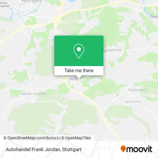 Карта Autohandel Frank Jordan