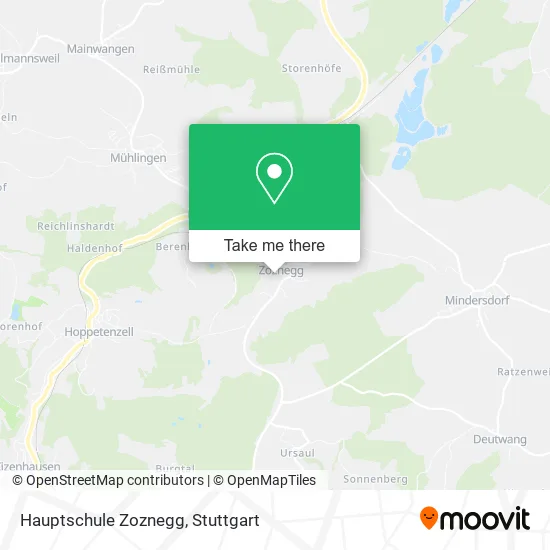 Карта Hauptschule Zoznegg